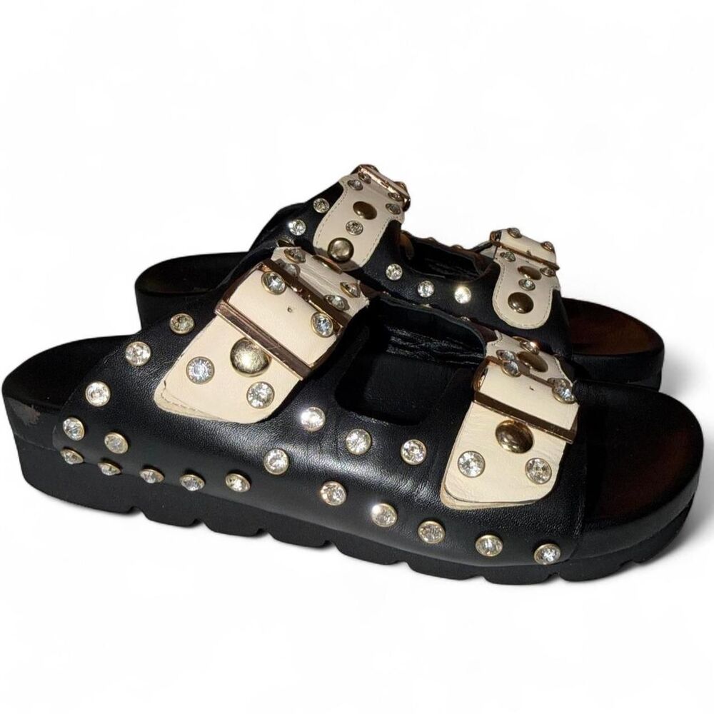 Anthropologie Women's Black Sandals